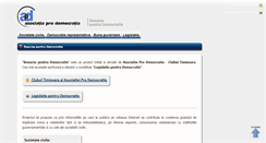 Desktop Screenshot of integritate.resurse-pentru-democratie.org